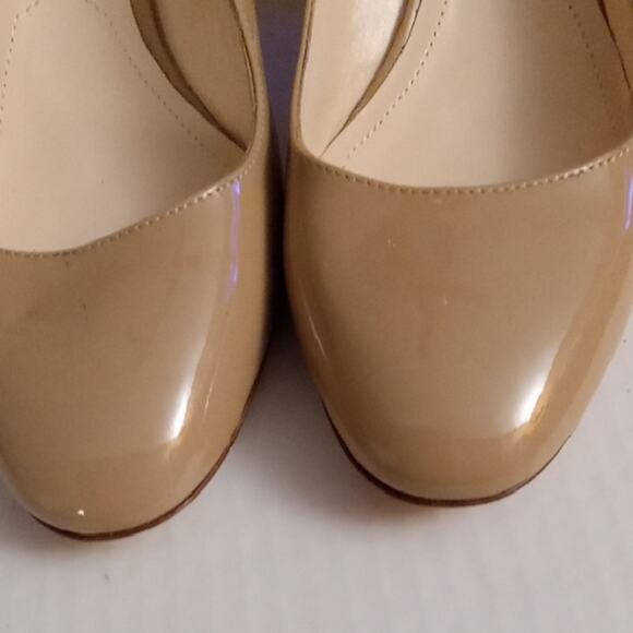 Nicholas Kirkwood Women's Size 8.5 Vero Cucoio Nude Patent Leather Heels - Picture 3 of 12